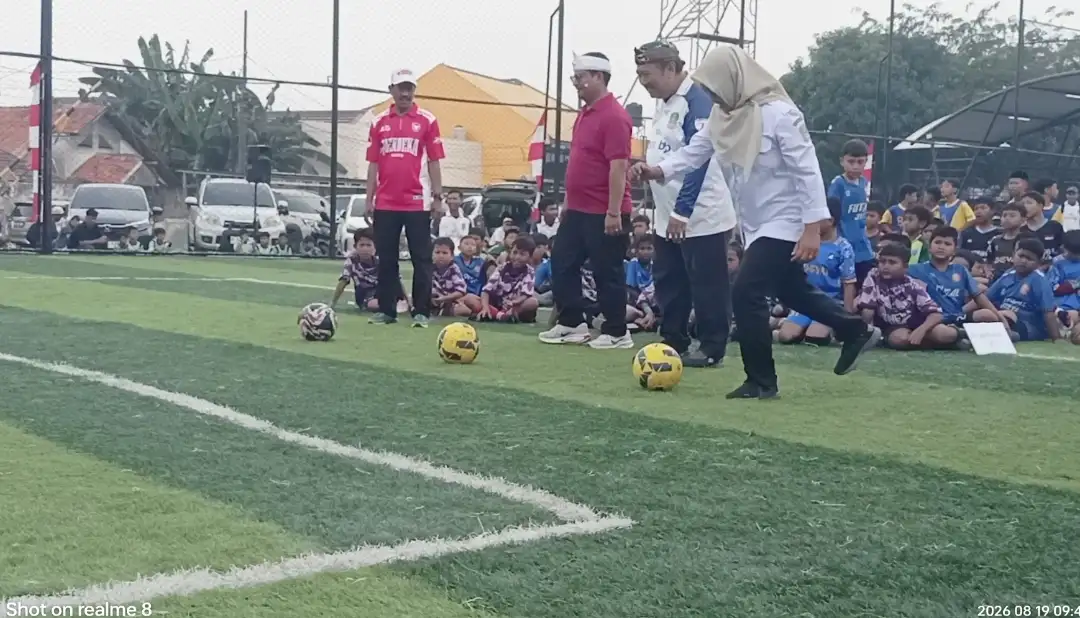 Antusiasme Tinggi, 28 Tim Sekolah Ikuti Open Mini Soccer Piala KKKS di Pondok Melati