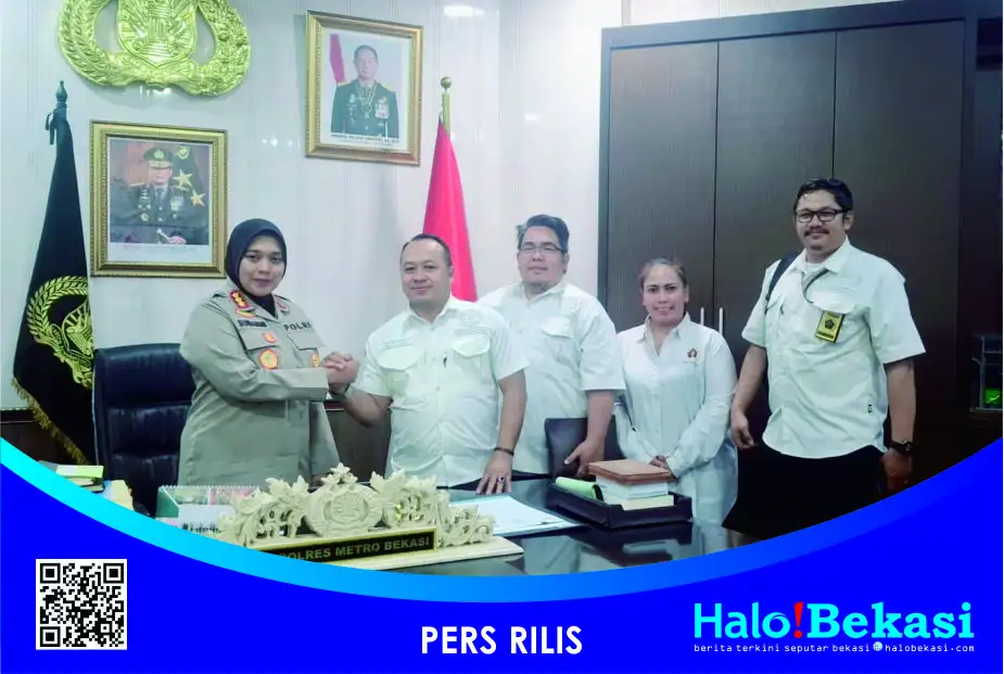 PWI Bekasi Raya Audiensi dengan Kapolres Metro Bekasi, Perkuat Sinergitas Pers dan Polri