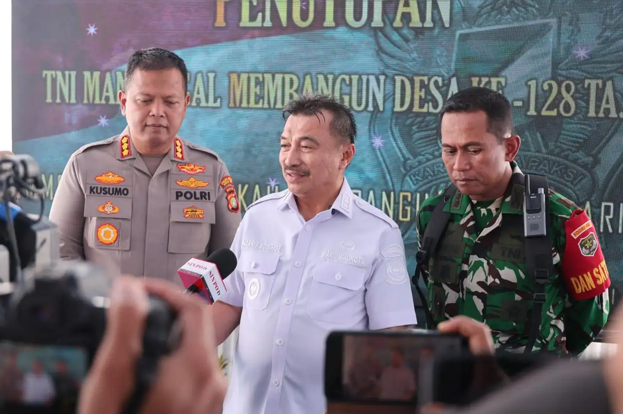 Plh Wali Kota Harris Bobihoe Apresiasi Dan Terima Kasih Atas Hadirnya Program TMMD Ditengah Masyarakat