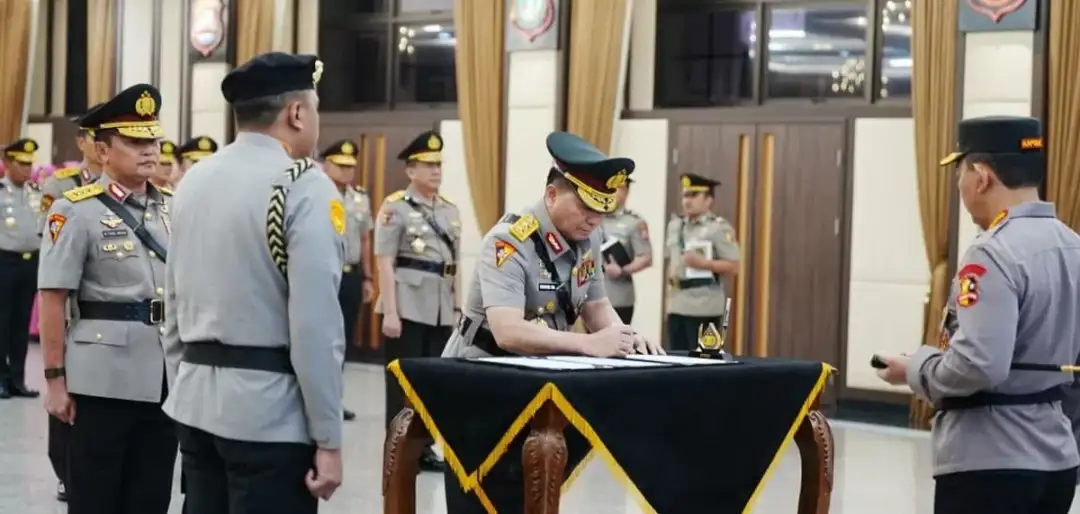 Kapolri Pimpin Sertijab Pejabat Strategis, Sejumlah Posisi Berganti