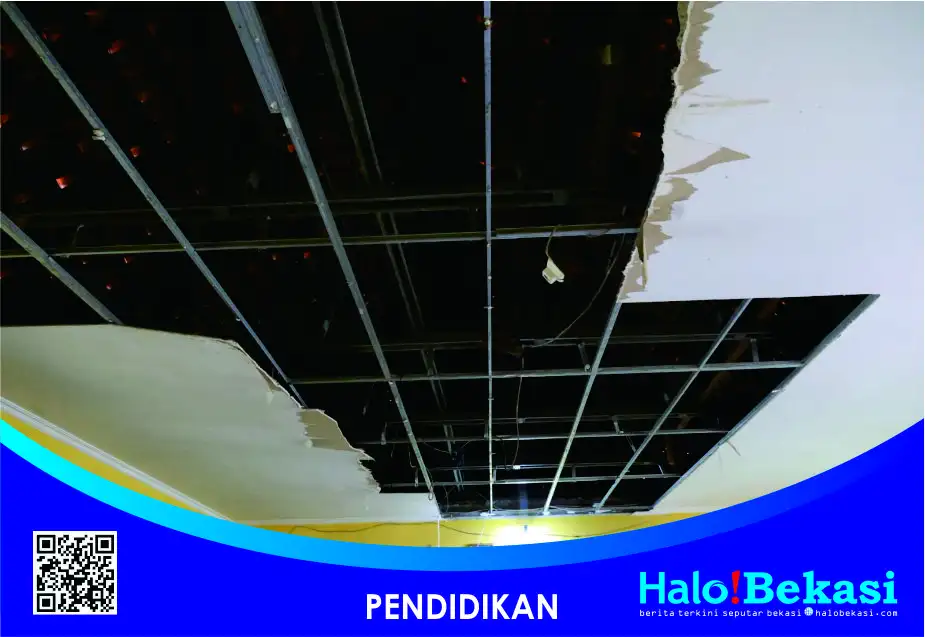 Atap Bocor Hingga Lampu Mati, Tri Adhianto Gerak Cepat Benahi SDN 7 Teluk Pucung