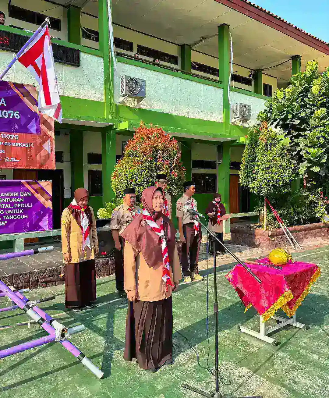 Bukan Sekadar Lomba, Pramuka SMPN 35 Bekasi Bentuk Karakter Siswa