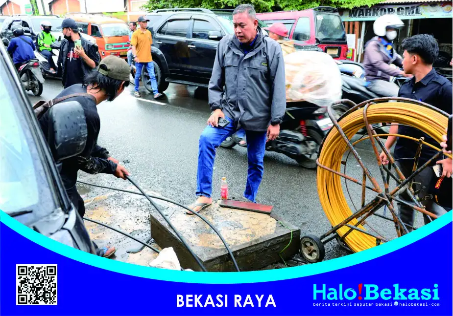 Wali Kota Bekasi Hentikan Penggalian Kabel Optik di Kali Abang Tengah, Proyek Tanpa Rekomendasi Ini Langsung Diberhentikan