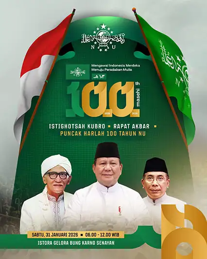 PBNU Gelar Puncak Peringatan Harlah Ke-100 di Istora Senayan