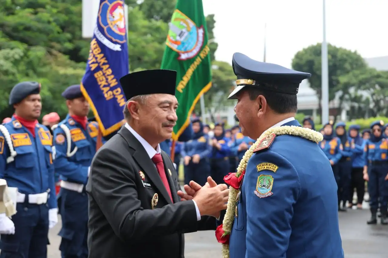 Wawali Harris Bobihoe Lepas Kadis Damkarmat, Terus Berikan Pengabdian Terbaik Bagi Bangsa dan Negara