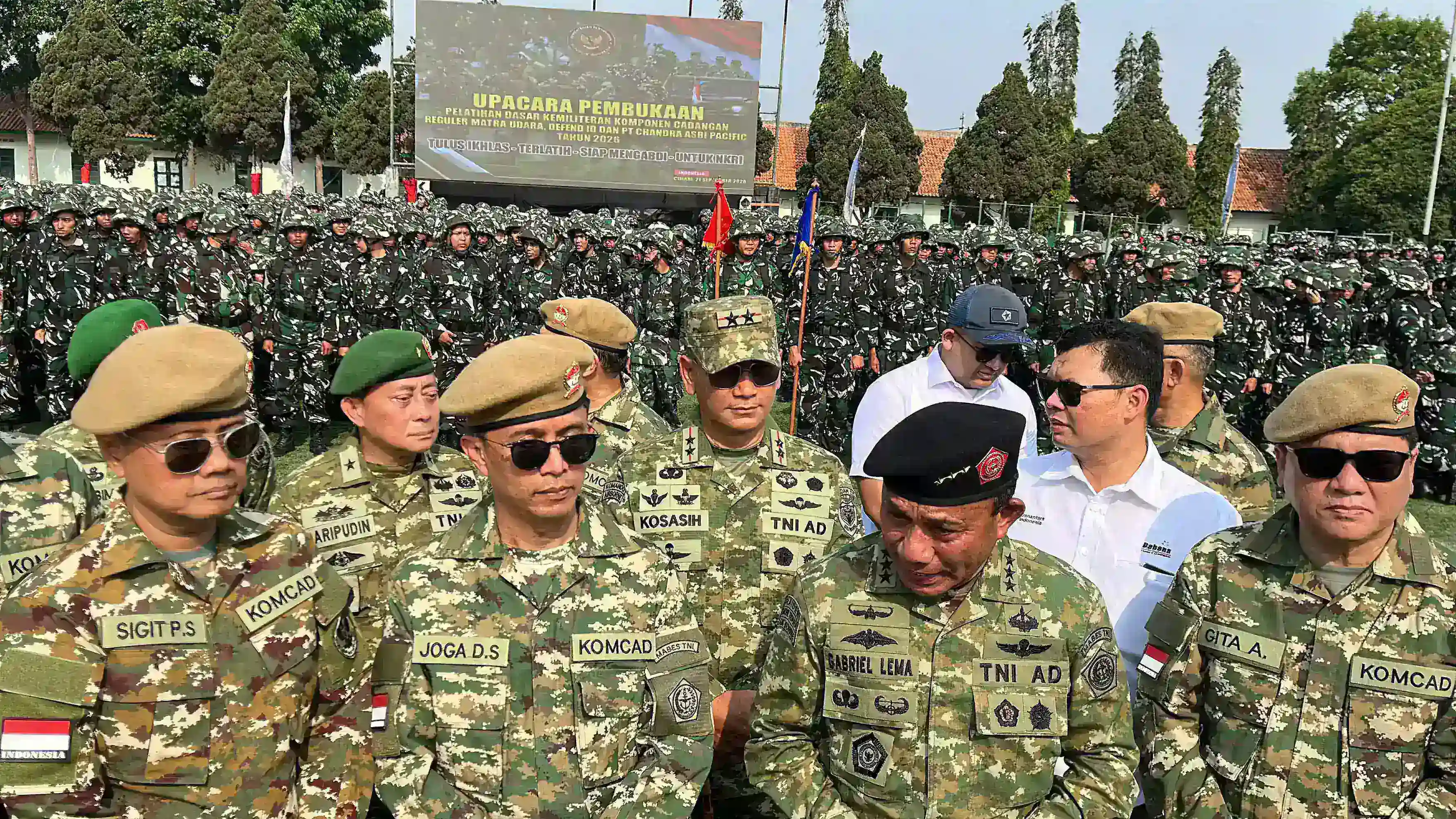 1.150 Karyawan BUMN-BUMS Ikuti Latsarmil Komcad, Semangat Bela Negara Menggema di Cimahi