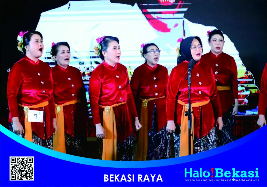 TP. PKK Kecamatan Bekasi Barat Wakili Kota Bekasi di Ajang Padus Puspa Swara Wanoja Sunda