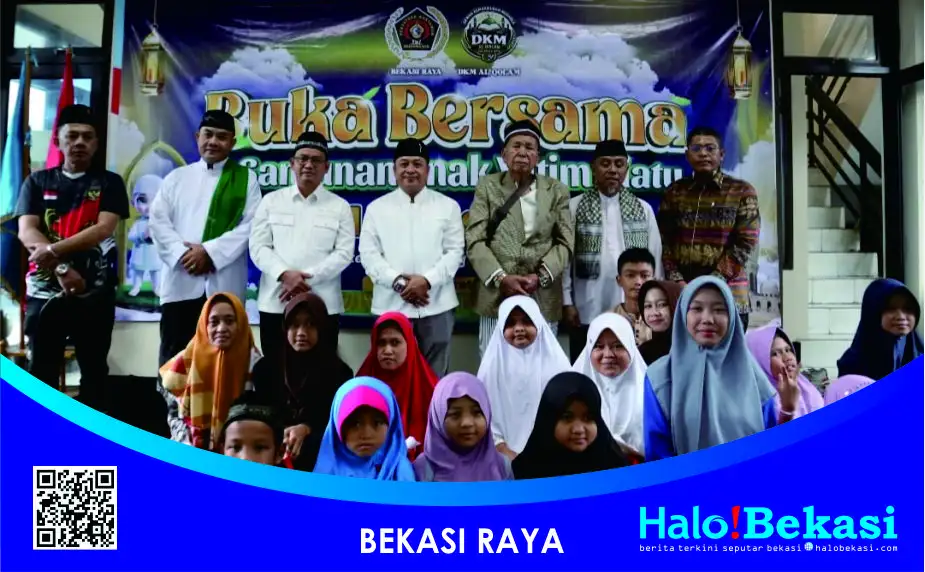 Berkah Ramadan, PWI Bekasi Raya Adakan Bukber dan Santunan Anak Yatim