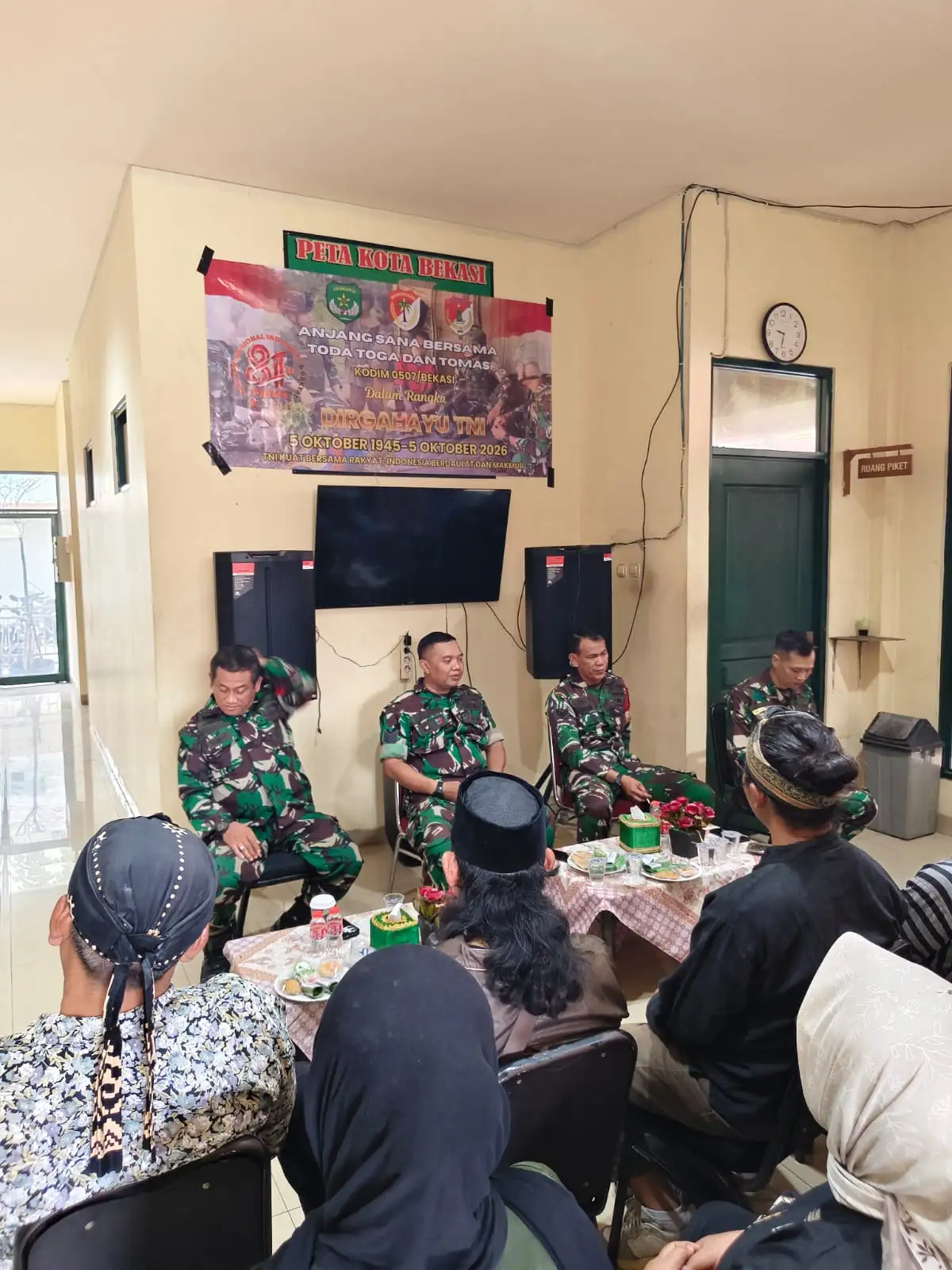 Koramil Pondok Gede Gandeng Tokoh Masyarakat Cegah Tawuran dan Kenakalan Remaja