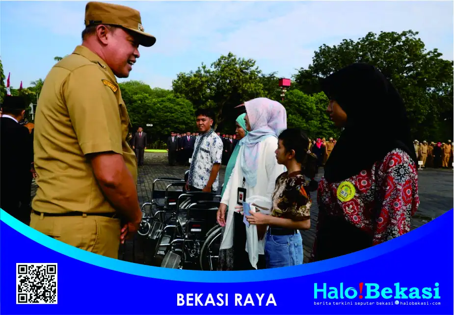 Pemkot Bekasi Salurkan 27 Unit Kelengkapan Disabilitas