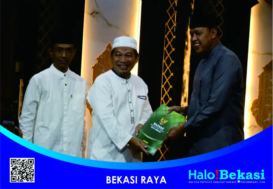 Taraweh Keliling di Masjid Asy-Syuhada Medan satria, Wali Kota Bekasi Sosialisasikan Program Prioritas Yang Sedang Berjalan