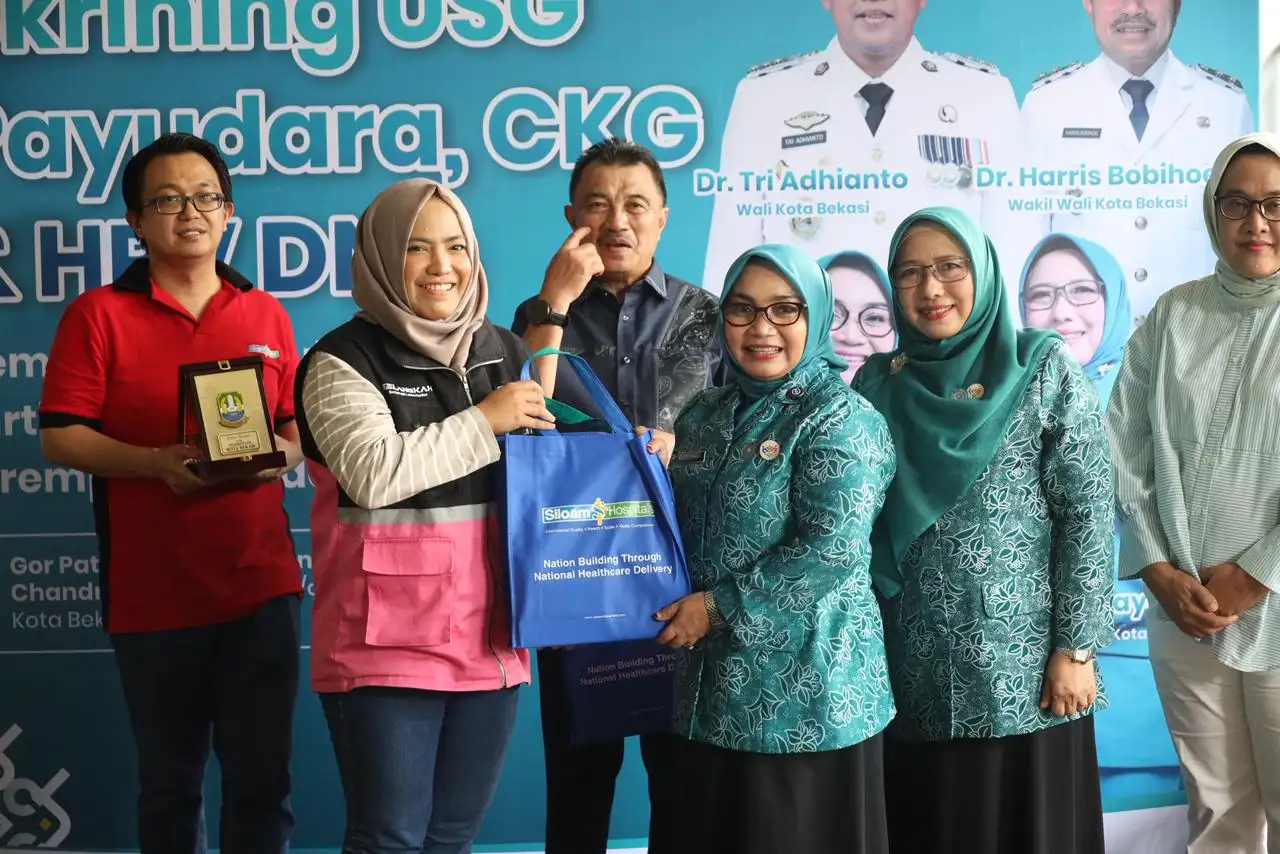 Bersama Warga Menuju Bekasi Sehat, TP PKK Kota Bekasi Tutup Skrining Kesehatan Massal