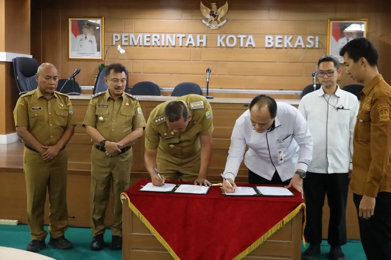 Tujuh Tanah Rampasan Negara Senilai Rp3,65 Miliar Dihibahkan ke Pemkot Bekasi, Disiapkan Jadi Polder