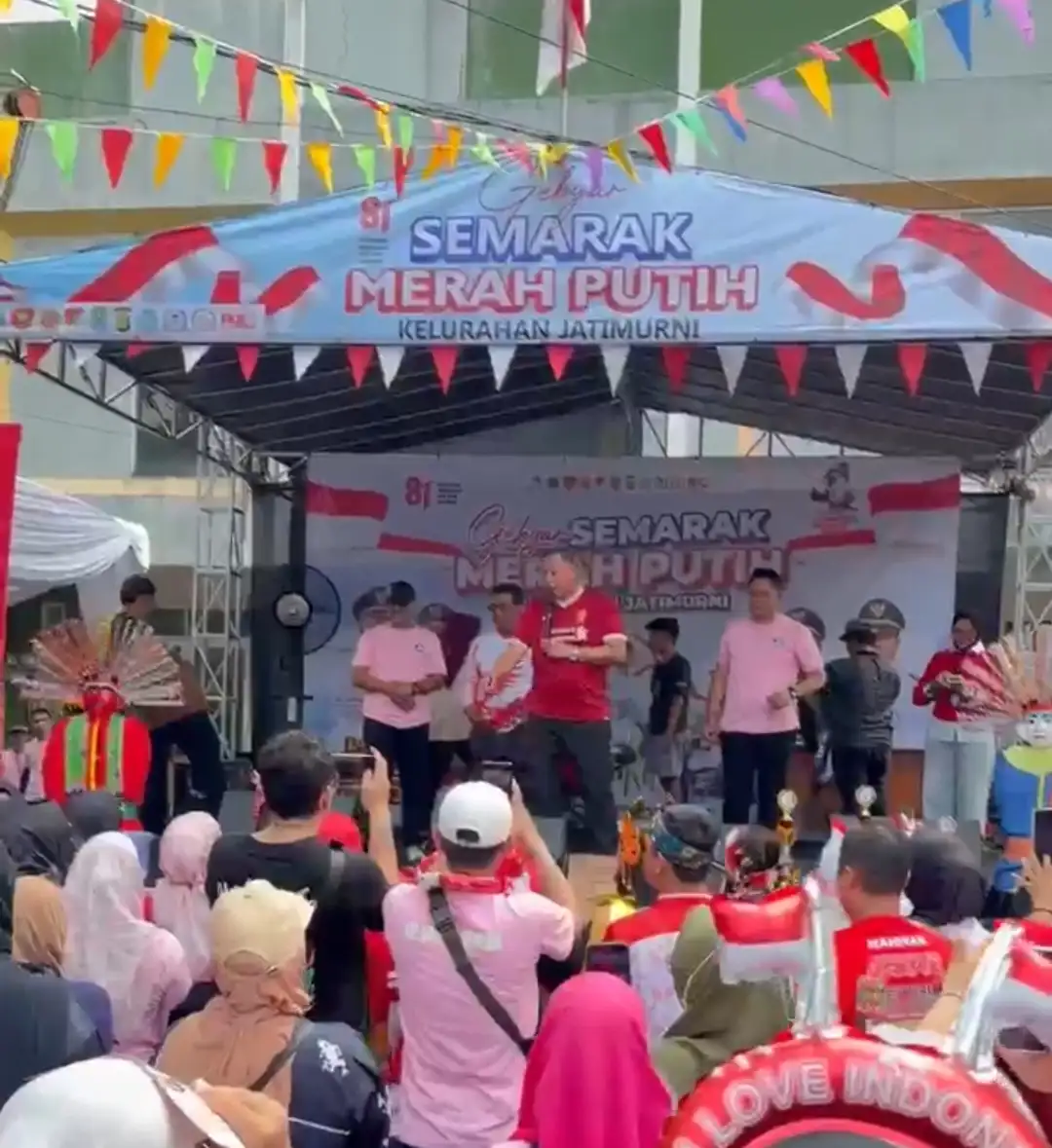 Meriah! Lomba Karaoke dan Yel-yel Antar RW Warnai Perayaan HUT RI ke-81 Kelurahan Jatimurni