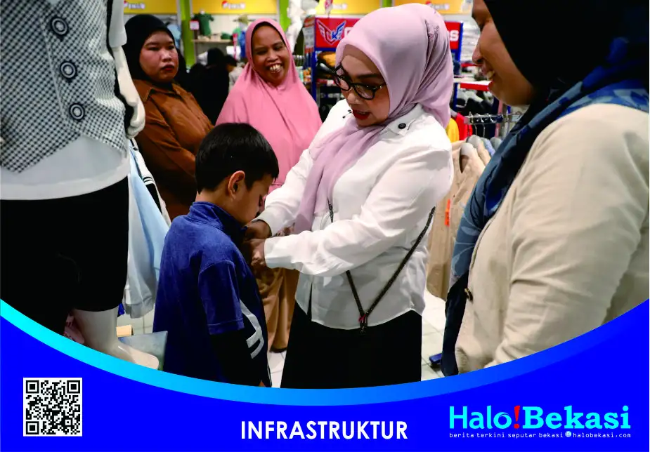 TP PKK Kota Bekasi Tebar Kebahagiaan Ramadhan, Anak Yatim dan Disabilitas Diajak Belanja Baju Baru