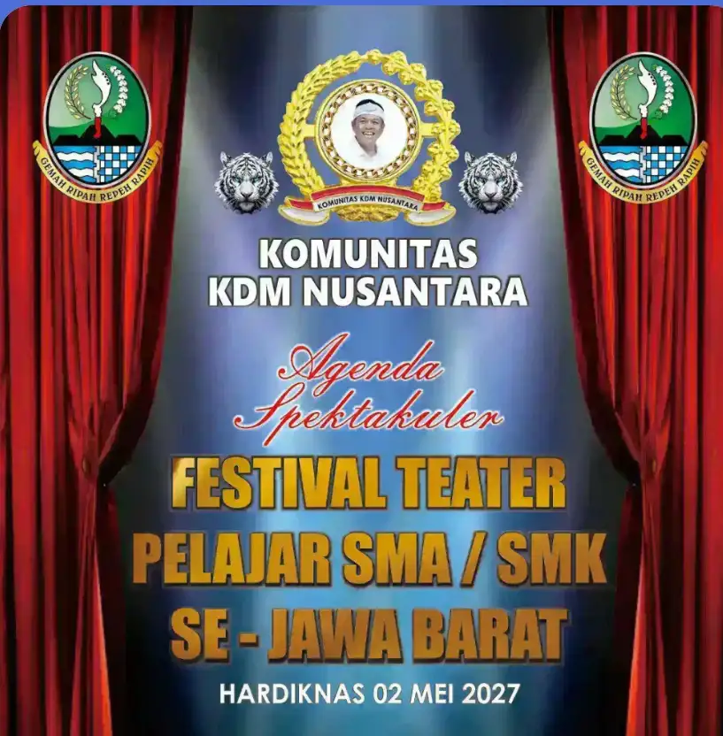 Menggugat Empati Lewat Panggung: Festival Teater Pelajar Jabar Jadi Jembatan Menuju Kurikulum