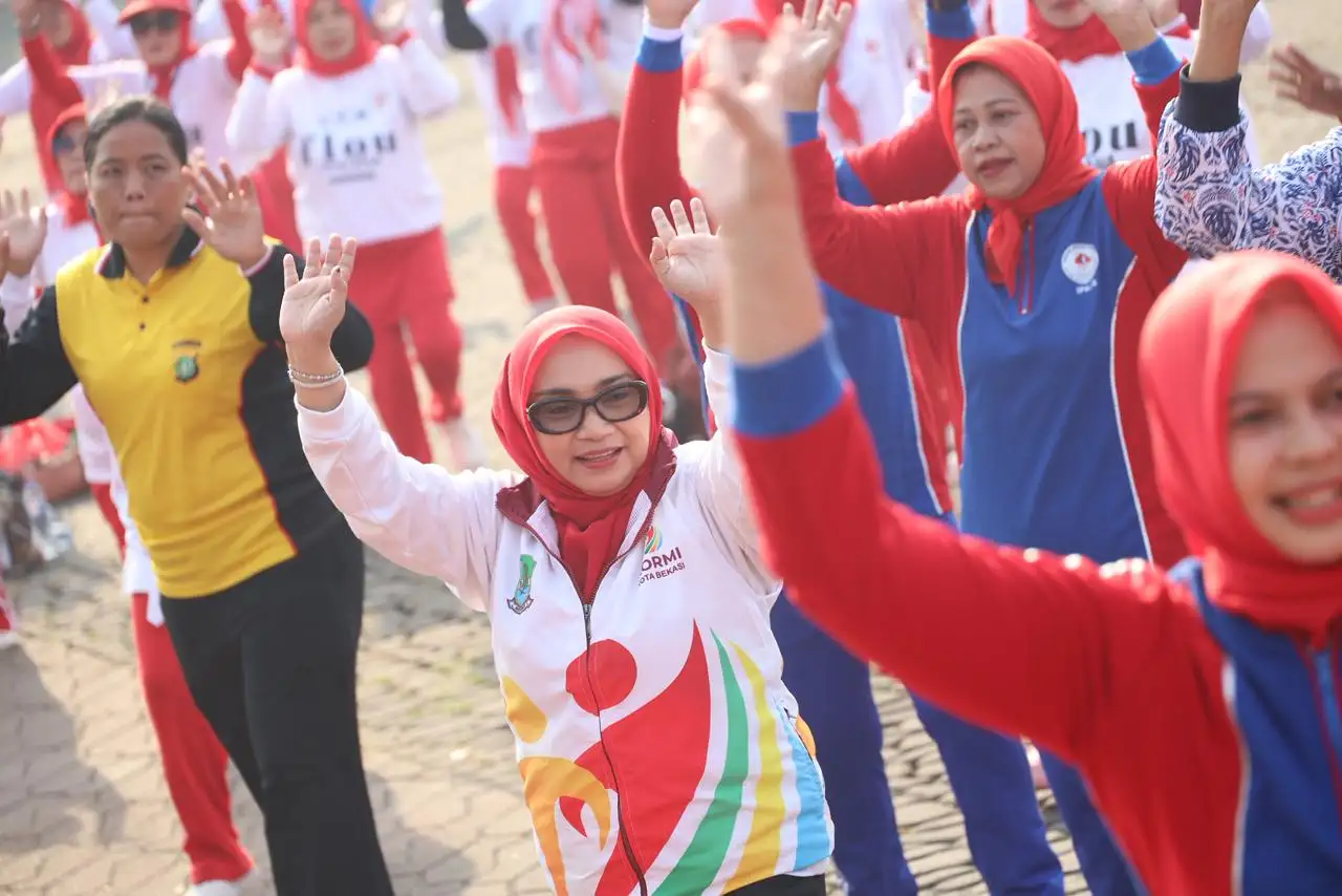 Semangat Hidup Sehat, KORMI Kota Bekasi Gelorakan Budaya Olahraga Masyarakat