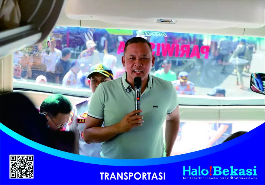 Tri Adhianto Lepas 27 Armada Mudik Gratis 2026, Layani 1.458 Warga Kota Bekasi