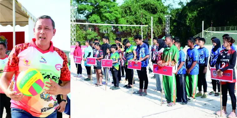 Wali Kota Bekasi Buka Kejurkot U-15 Voli Pasir, Dorong Lahirnya Atlet Muda Berprestasi