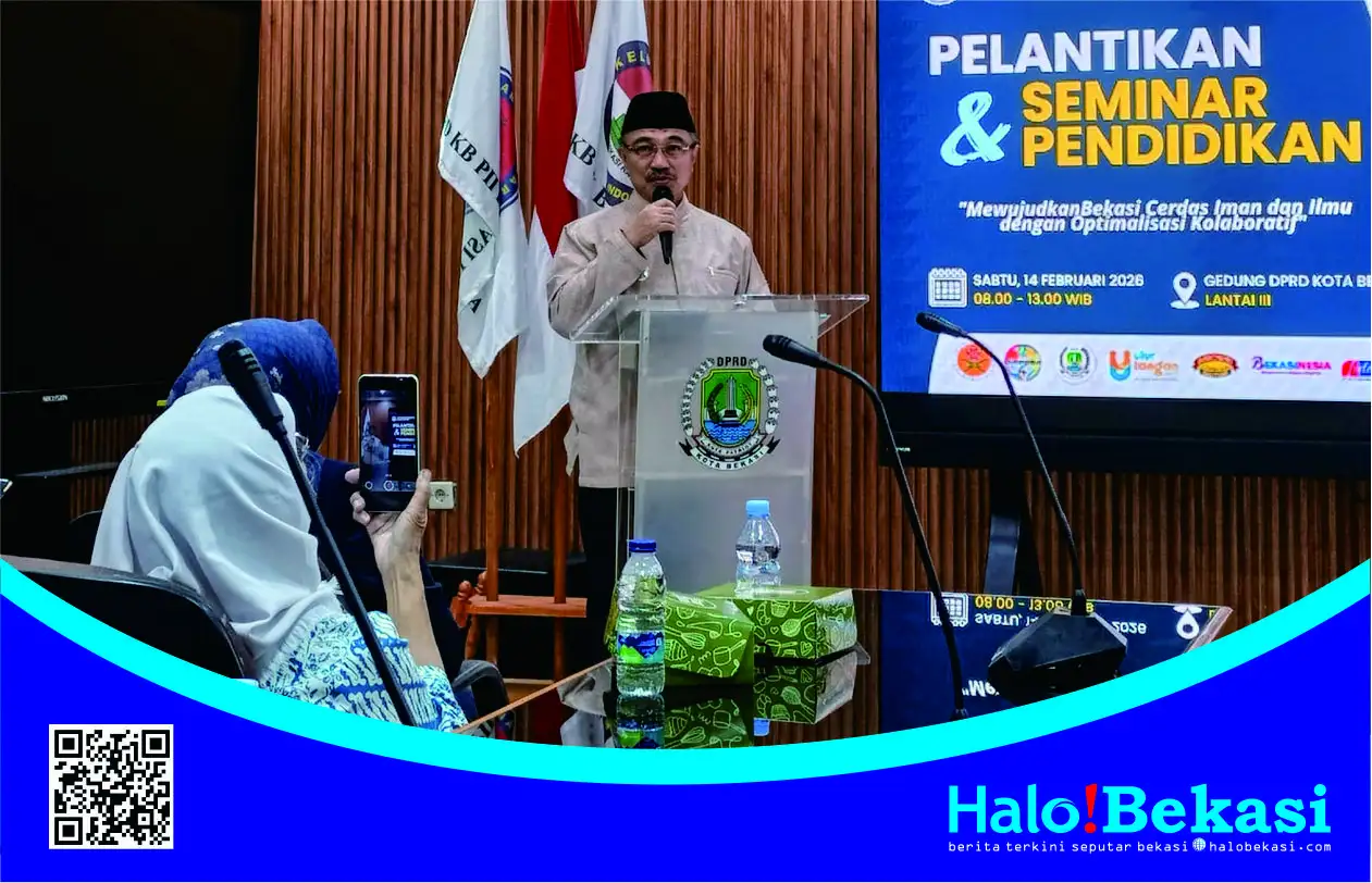 Hadiri Pelantikan KBPII Bekasi Raya, Wawali Harris Bobihoe Tekankan Penguatan Moral Pelajar