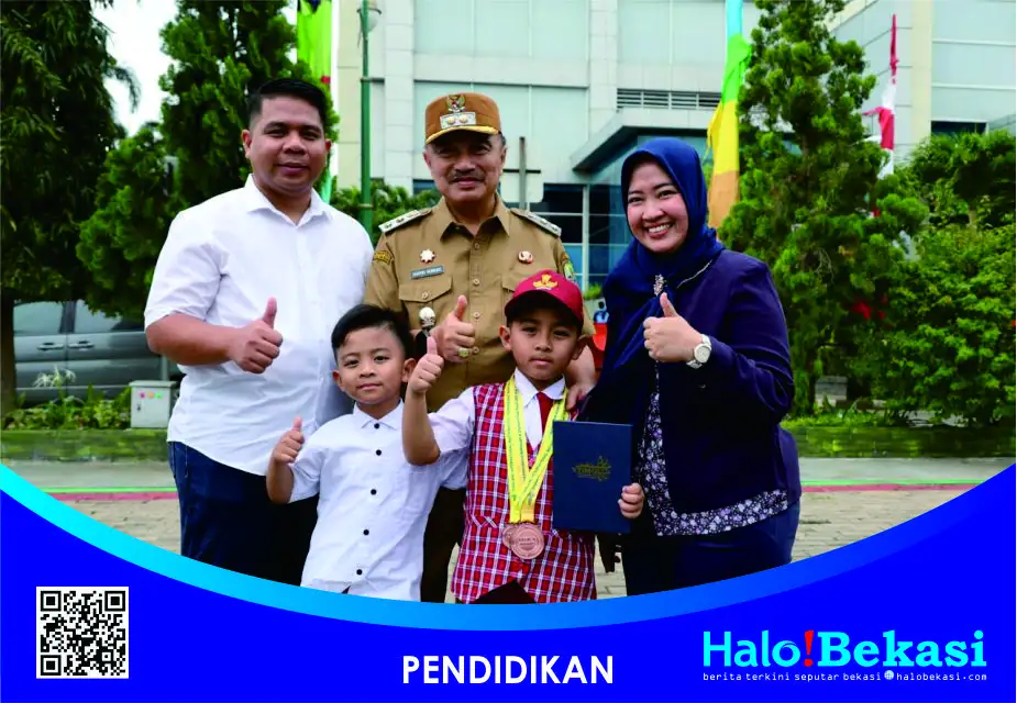 Dua Siswa Bekasi Ukir Prestasi Dikancah Internasional, Wawali Bekasi Harris Bobihoe Apresiasi Tinggi Prestasi Siswa