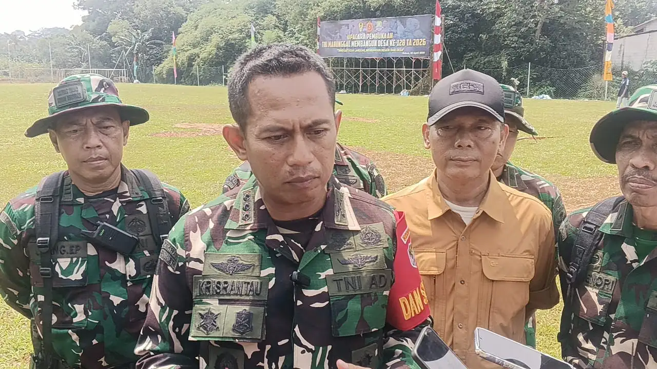 Berlangsung Meriah, TMMD ke-128 Kota Bekasi Resmi Dibuka di Jatisampurna