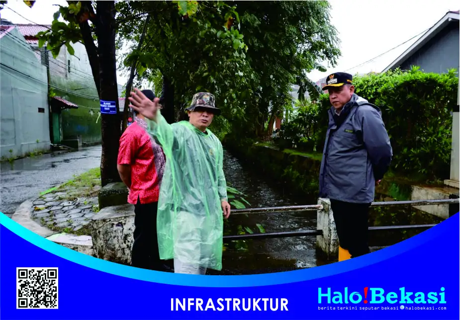 Tinjau Perumahan Chandra Jatirahayu, Wali Kota Bekasi Fokuskan Pembangunan dan Peninggian Jembatan